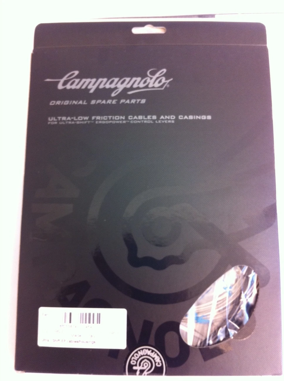 Campagnolo® Campagnolo Ergopower Ultra-Shift Zugset Schwarz – Bild 2