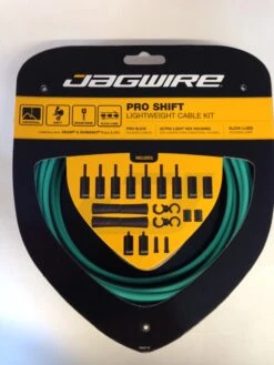 Jagwire Pro Shift Bianchi Celeste Schaltzugset