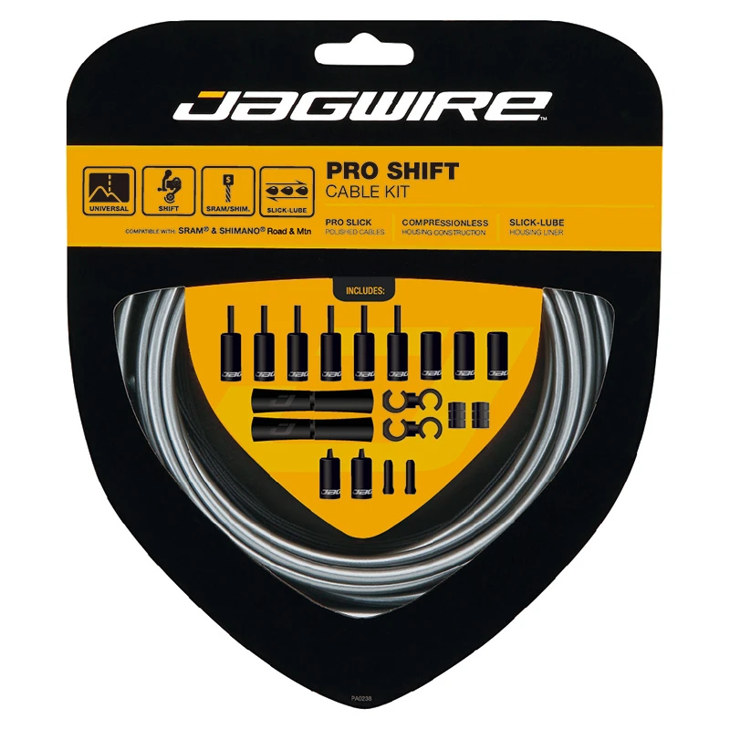 Jagwire Pro Shift Ice Grey Schaltzugset