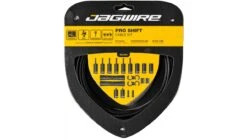 Jagwire Pro Shift Polished Black Schaltzugset
