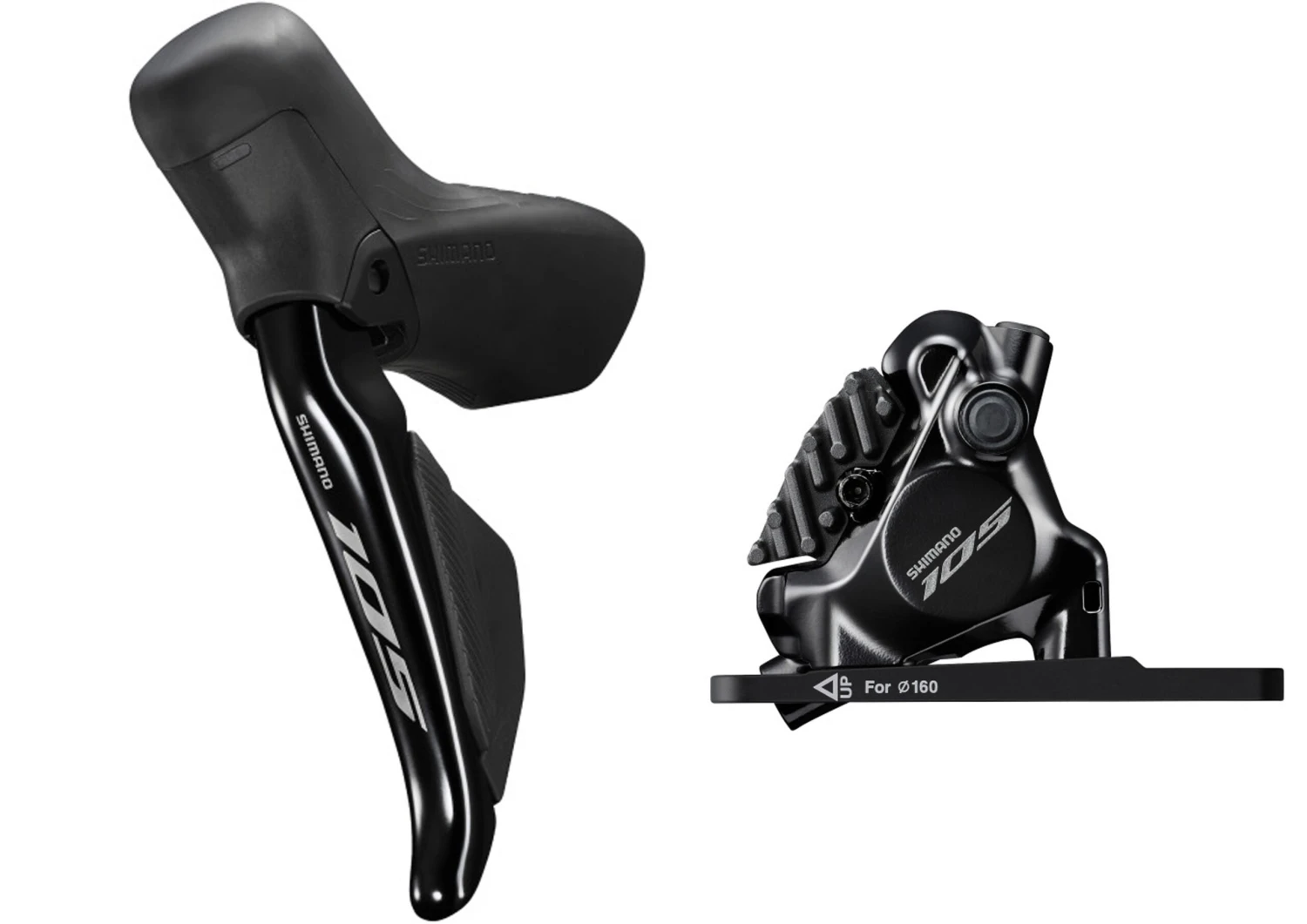 Shimano 105 Di2 ST-R7170/BR-R7170 2 Fach Schalthebel/Scheibenbremse Vorne