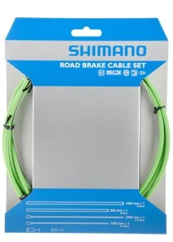 Shimano Bremszug-Set Grün Road